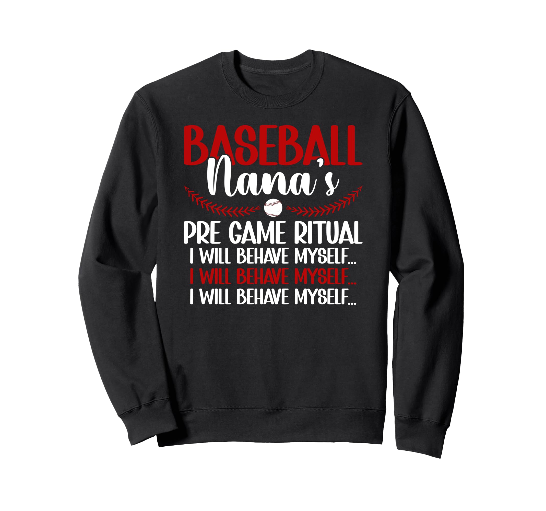 Baseball Nana Funny Nana Baseball Sweatshirt - Aesthetic Graphic Men Women - T-Shirt, Sweatshirt, Hoodie