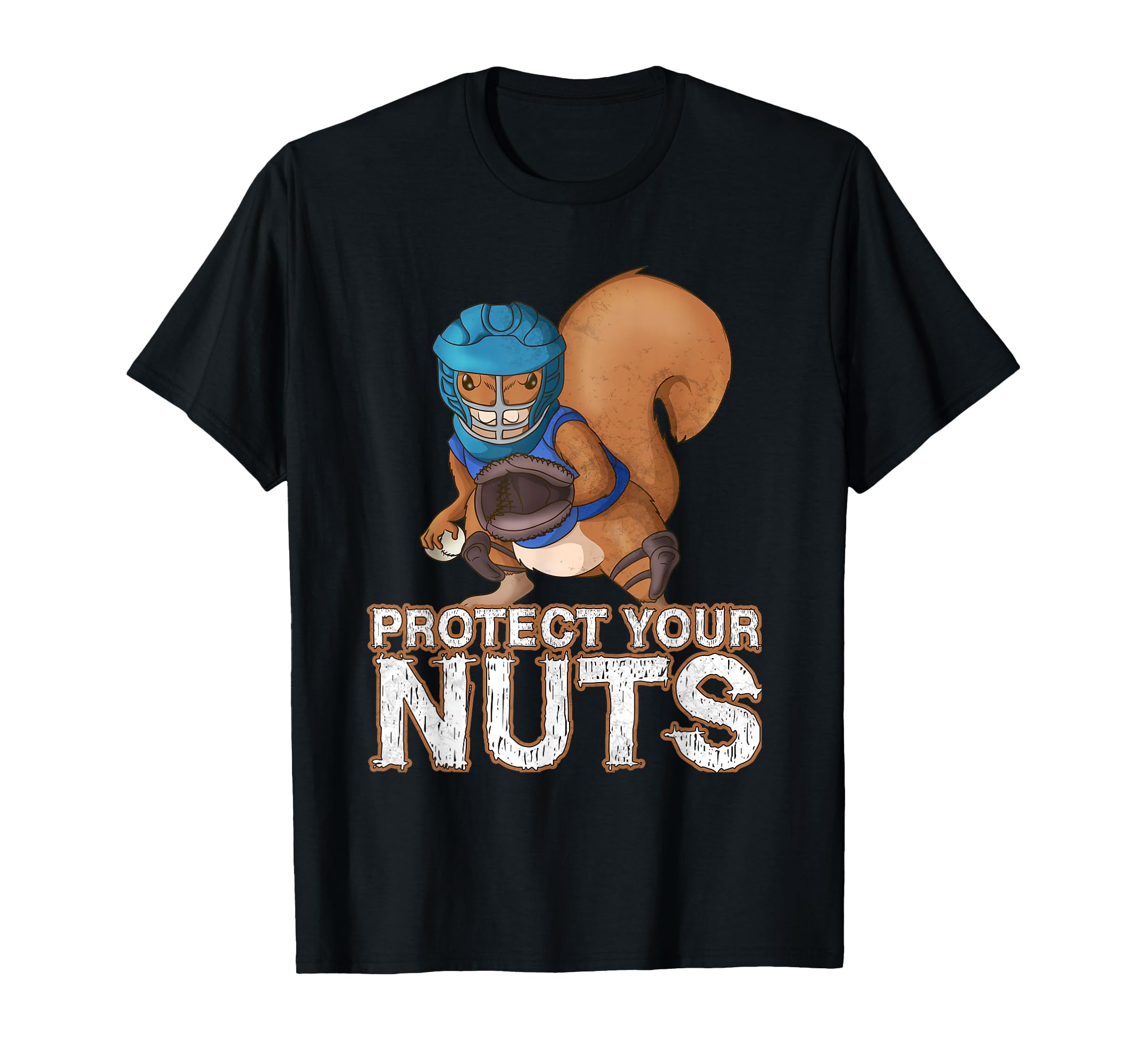 Protect Your Nuts Baseball Catcher T-Shirt - Aesthetic Graphic Unisex - T-Shirt, Sweatshirt, Hoodie