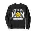 Softball Mom Varsity Like Sweatshirt - Casual Everyday Wear Men Women - T-Shirt, Sweatshirt, Hoodie