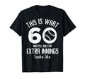 Funny Baseball 60Th Birthday 60 Years T-Shirt - Graphic Print for Adults - T-Shirt, Sweatshirt, Hoodie