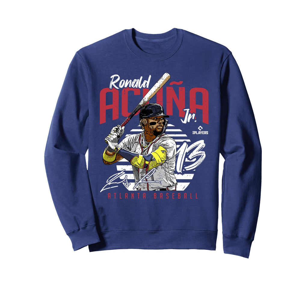 Ronald Acuna Jr Atlanta Baseball Mlb Sweatshirt - Aesthetic Graphic Unisex - T-Shirt, Sweatshirt, Hoodie