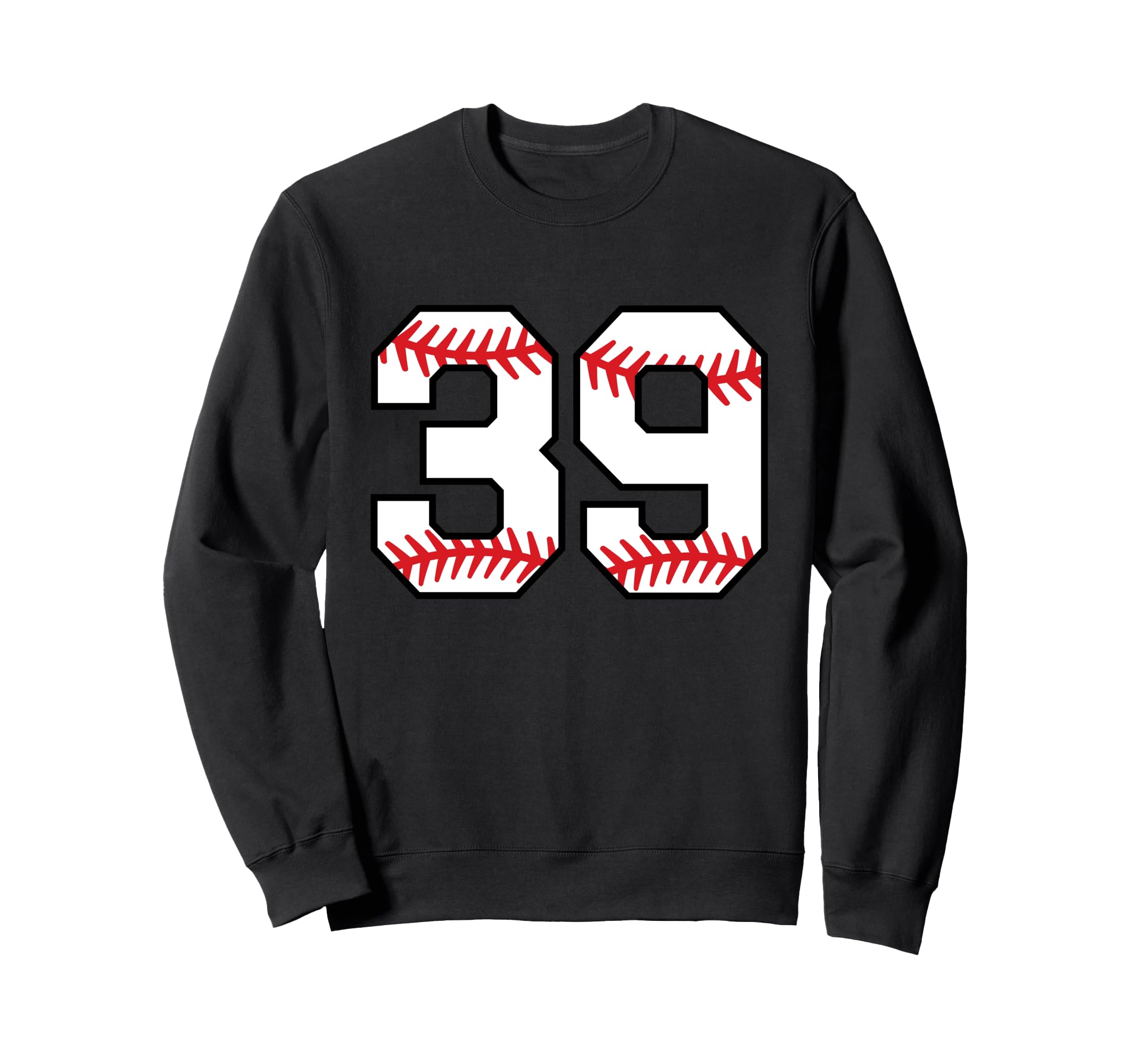Number 39 Baseball Sweatshirt - Trendy Graphic Men Women - T-Shirt, Sweatshirt, Hoodie