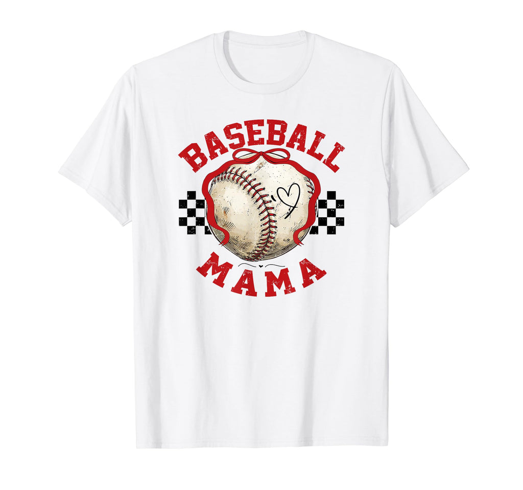 Baseball Mama Trendy Team Moms T-Shirt - Minimalist Print for Adults - T-Shirt, Sweatshirt, Hoodie