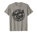 Baseball Dad Crazy Proud Always Loud T-Shirt - Unique Graphic Men Women - T-Shirt, Sweatshirt, Hoodie