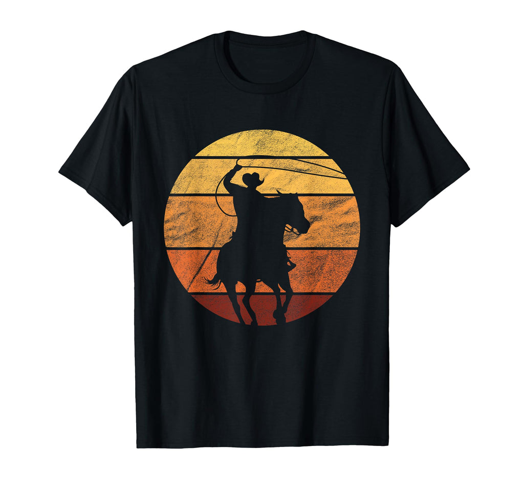 Cowboy Rope Lasso Western T-Shirt - Minimalist Print Unisex - T-Shirt, Sweatshirt, Hoodie
