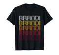 Brandi Wordmark Pattern T-Shirt - Casual Everyday Wear Men Women - T-Shirt, Sweatshirt, Hoodie