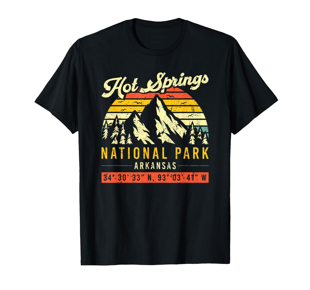 Hot Springs Arkansas National Park T-Shirt - Trendy Graphic Men Women - T-Shirt, Sweatshirt, Hoodie