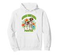 German Shorthaired Pointer Groovy Floral Hoodie - Unique Graphic Unisex - T-Shirt, Sweatshirt, Hoodie