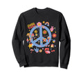 Boho Peace Sign Sweatshirt - Novelty Apparel for Adults - T-Shirt, Sweatshirt, Hoodie