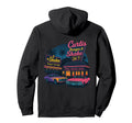 Curtis Burger And Shake Diner Night Back Hoodie - Novelty Apparel Unisex - T-Shirt, Sweatshirt, Hoodie