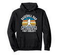 Baseball Dad Like Regular Dad But Hoodie - Minimalist Print Men Women - T-Shirt, Sweatshirt, Hoodie
