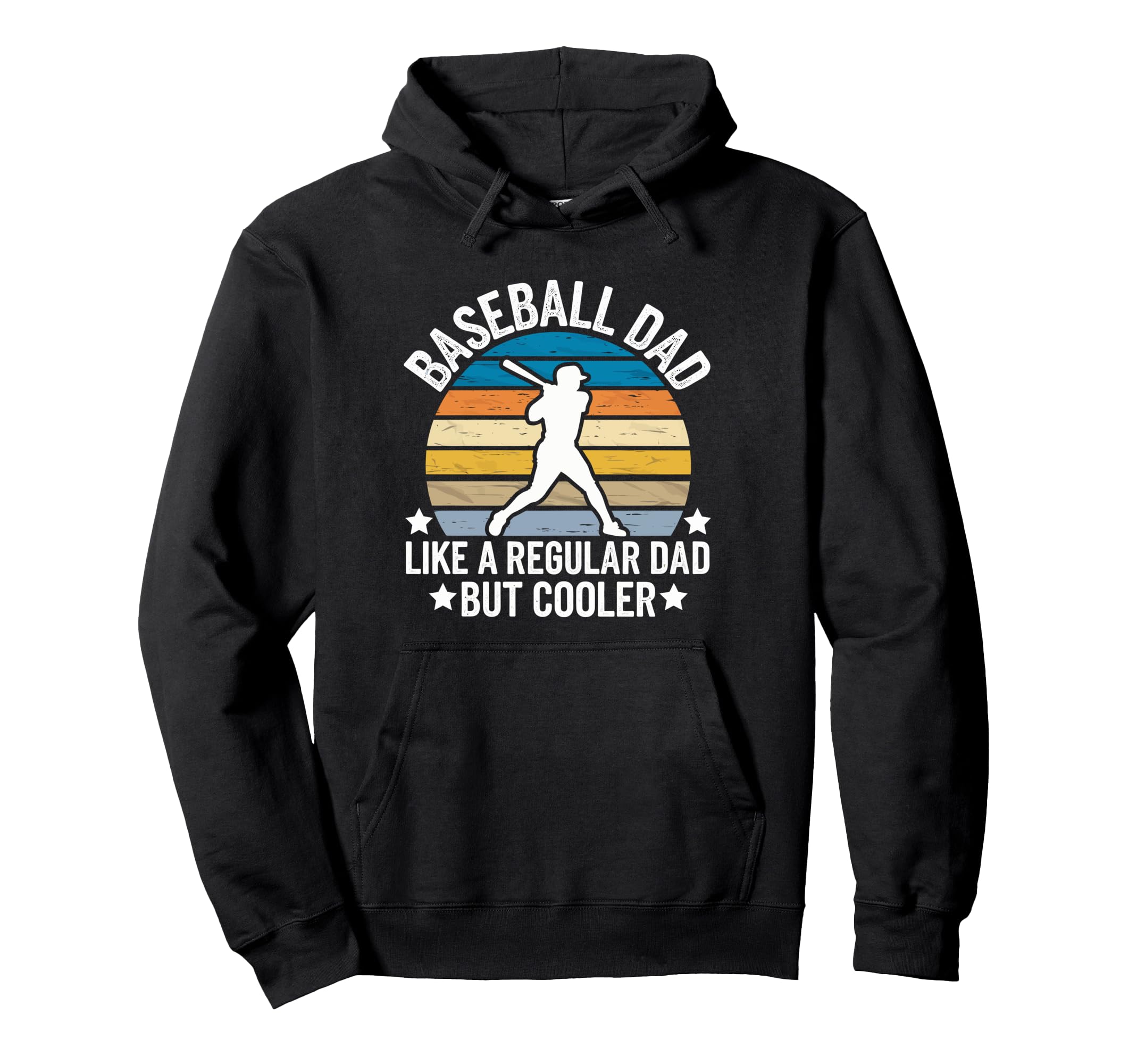 Baseball Dad Like Regular Dad But Hoodie - Minimalist Print Men Women - T-Shirt, Sweatshirt, Hoodie