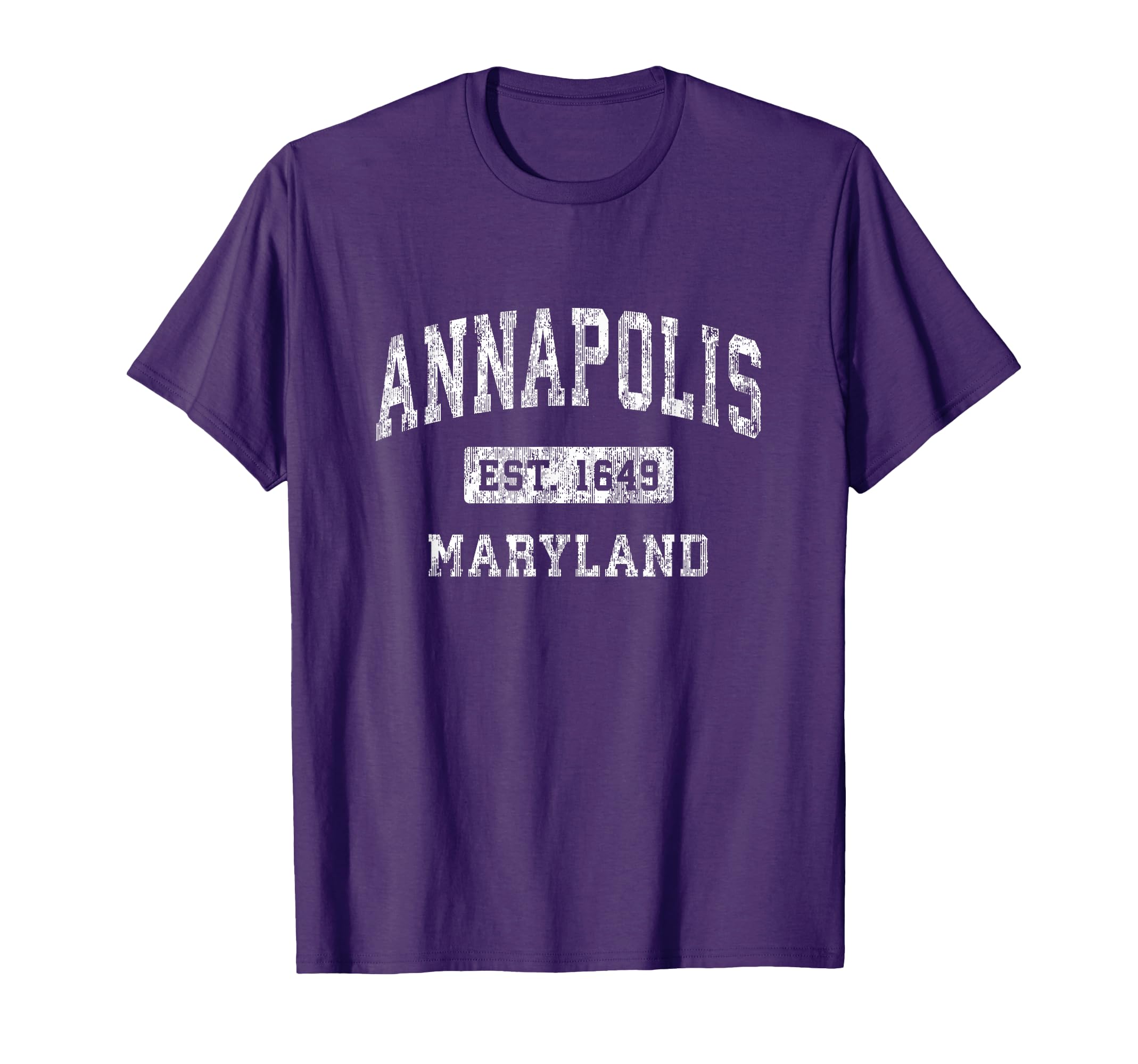 Annapolis Maryland Md Established Sports T-Shirt - Trendy Graphic Men Women - T-Shirt, Sweatshirt, Hoodie