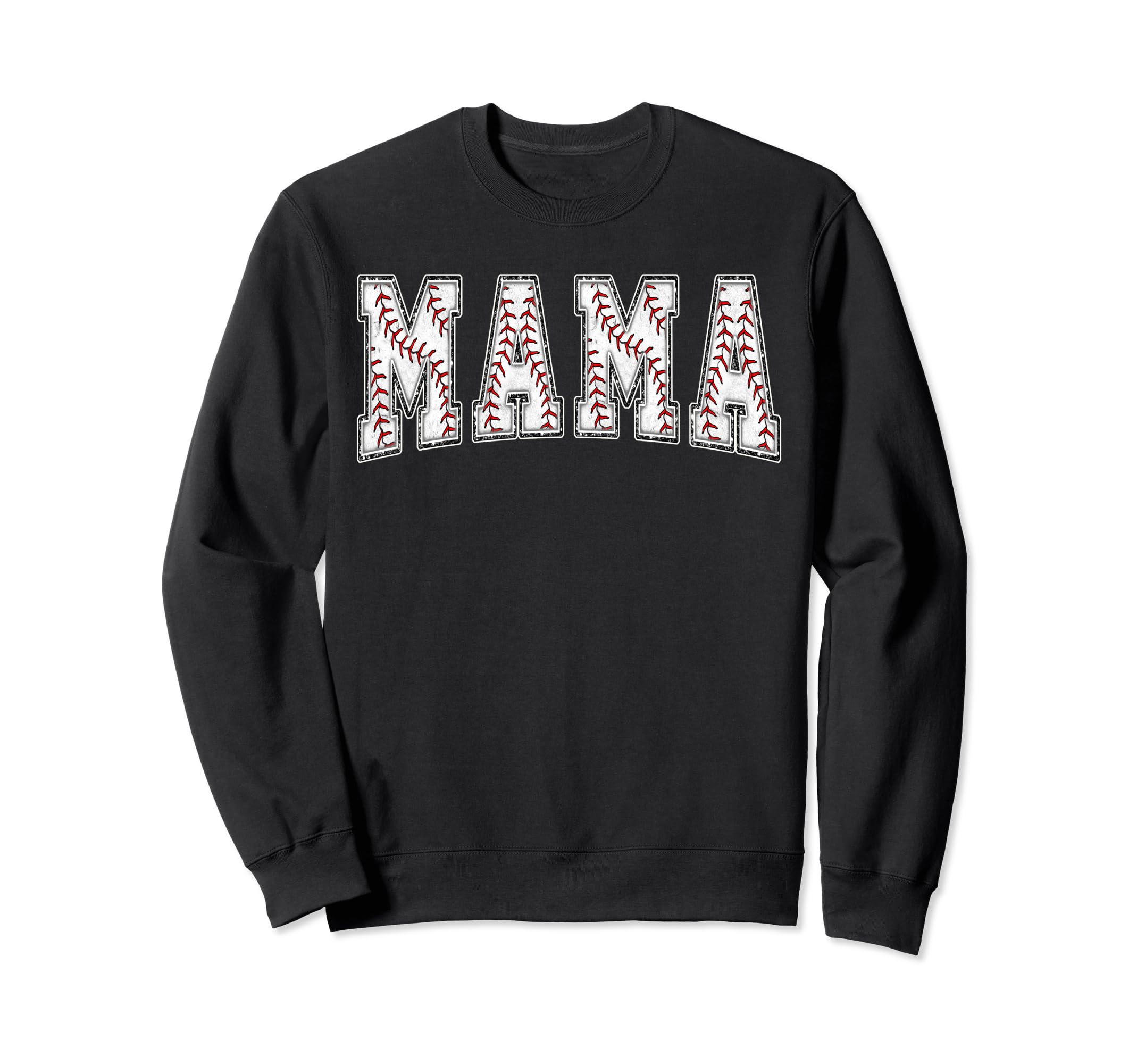 Baseball Mama Baseball Mom Mothers Sweatshirt - Minimalist Print Unisex - T-Shirt, Sweatshirt, Hoodie