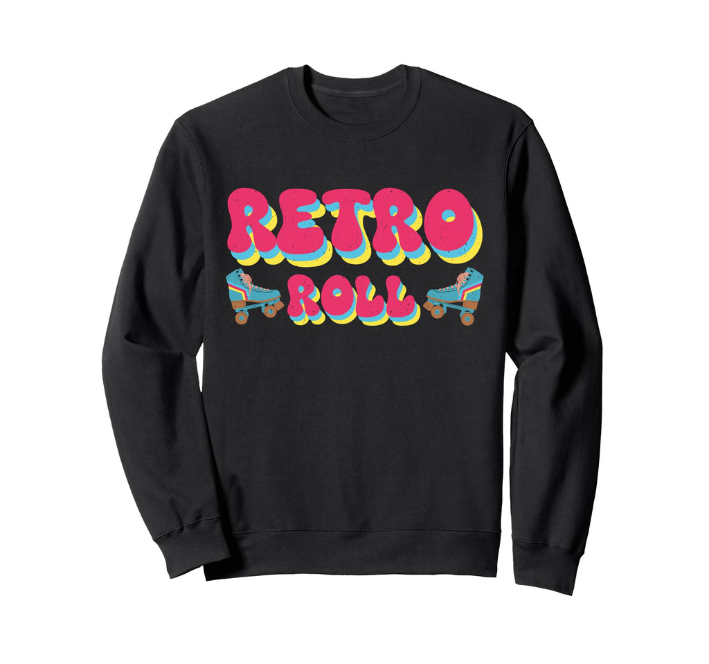 Roller Skating 80S Roller Skates Sweatshirt - Trendy Graphic Men Women - T-Shirt, Sweatshirt, Hoodie