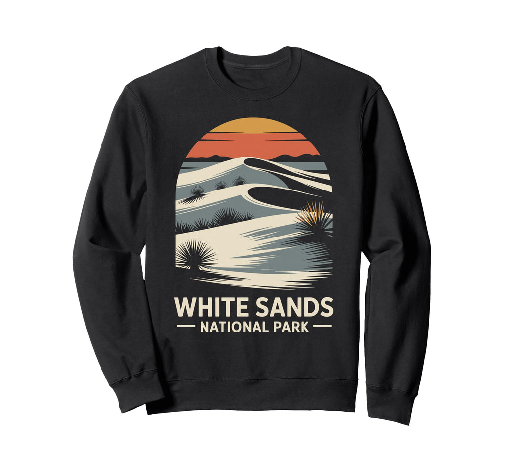 White Sands National Park New Mexico Sweatshirt - Custom Art Print Unisex - T-Shirt, Sweatshirt, Hoodie