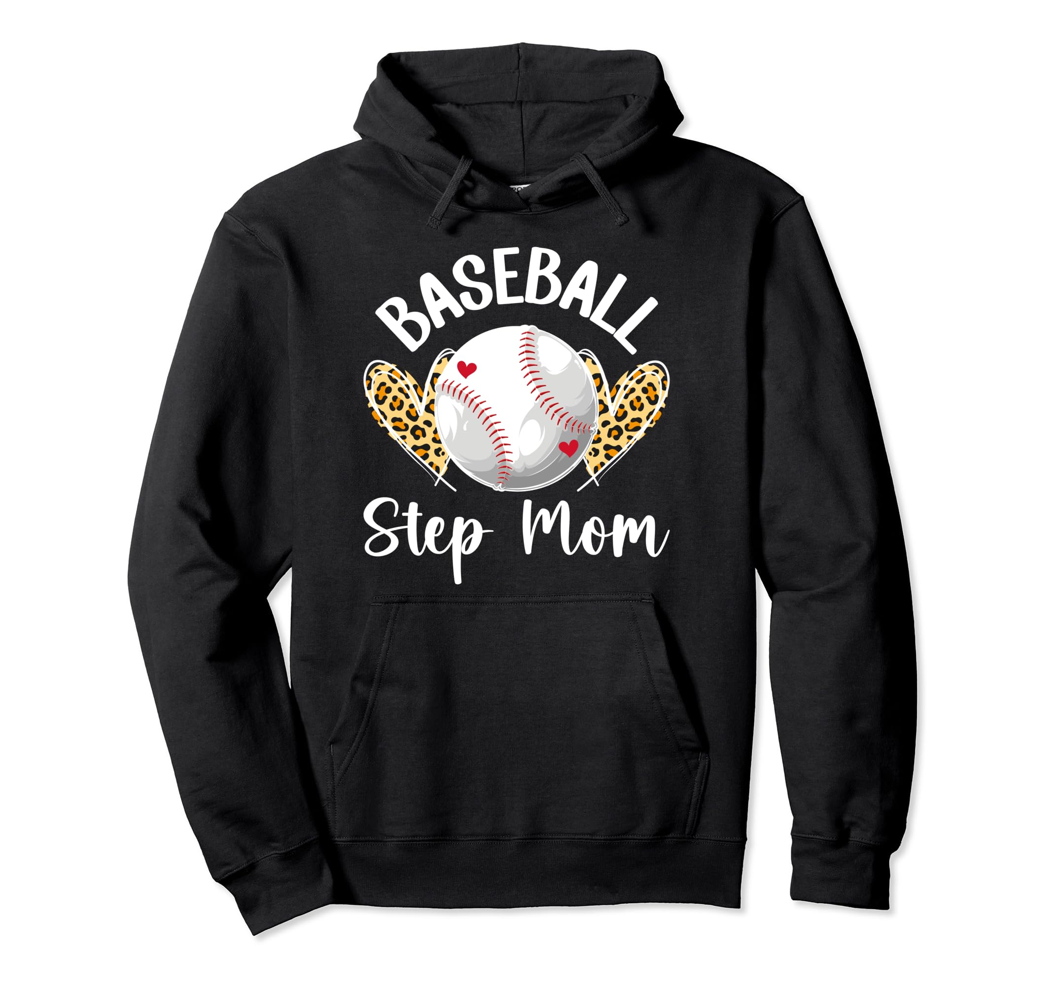 Baseball Step Mom Baseball Player Hoodie - Streetwear Style for Adults - T-Shirt, Sweatshirt, Hoodie