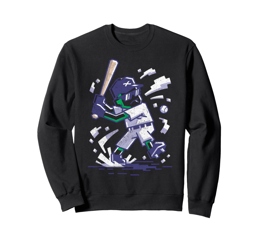 Baseball Drip Gamer Gifts T-Shirt - Minimalist Print for Adults - T-Shirt, Sweatshirt, Hoodie