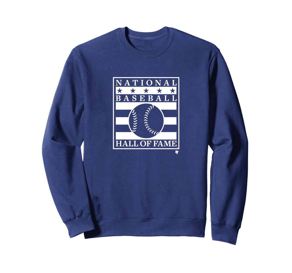 National Baseball Hall Fame Logo Sweatshirt - Novelty Apparel Unisex - T-Shirt, Sweatshirt, Hoodie