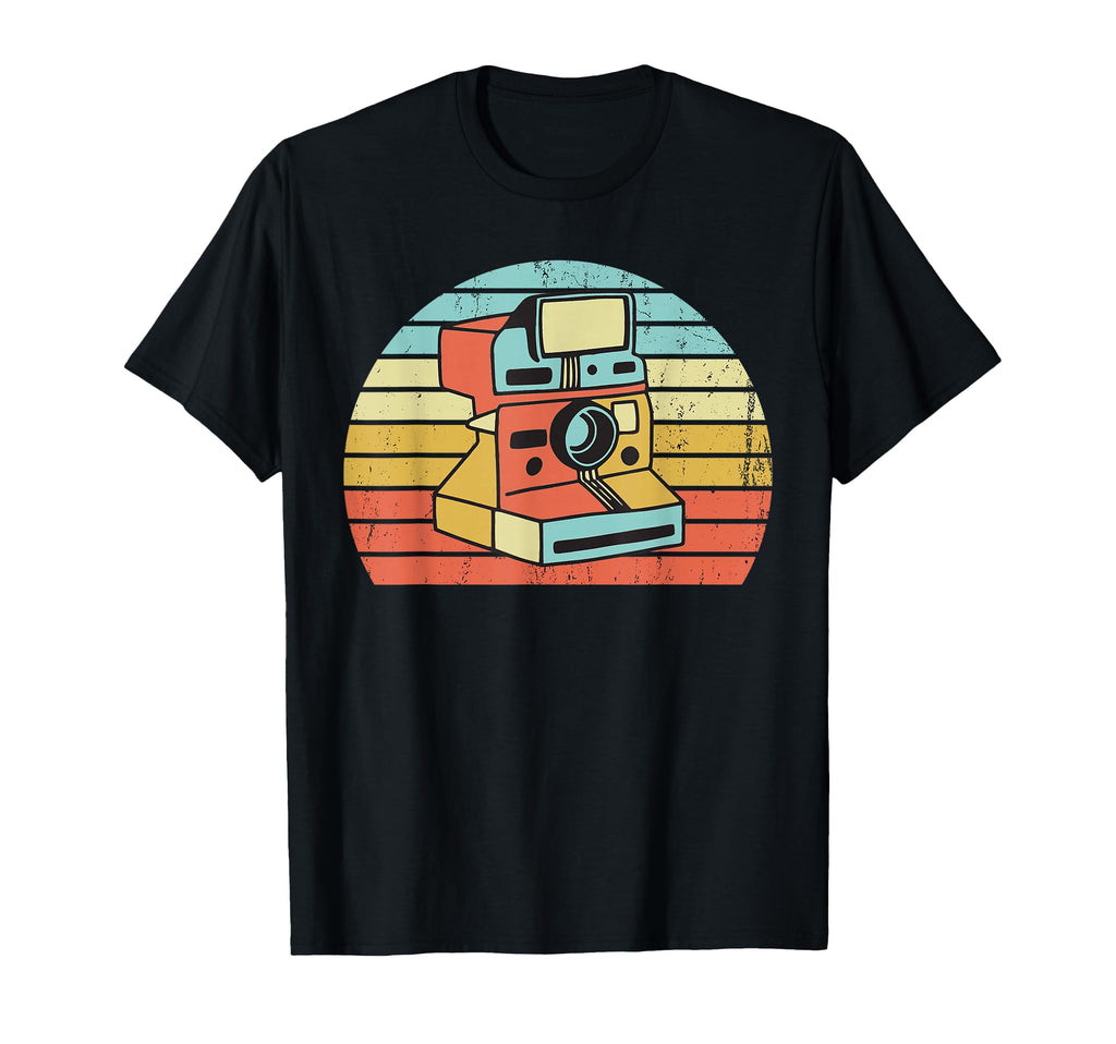 Old School Camera Photography Instant T-Shirt - Streetwear Style Unisex - T-Shirt, Sweatshirt, Hoodie