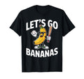 Funny Banana Baseball Lets Go Bananas T-Shirt - Aesthetic Graphic Men Women - T-Shirt, Sweatshirt, Hoodie