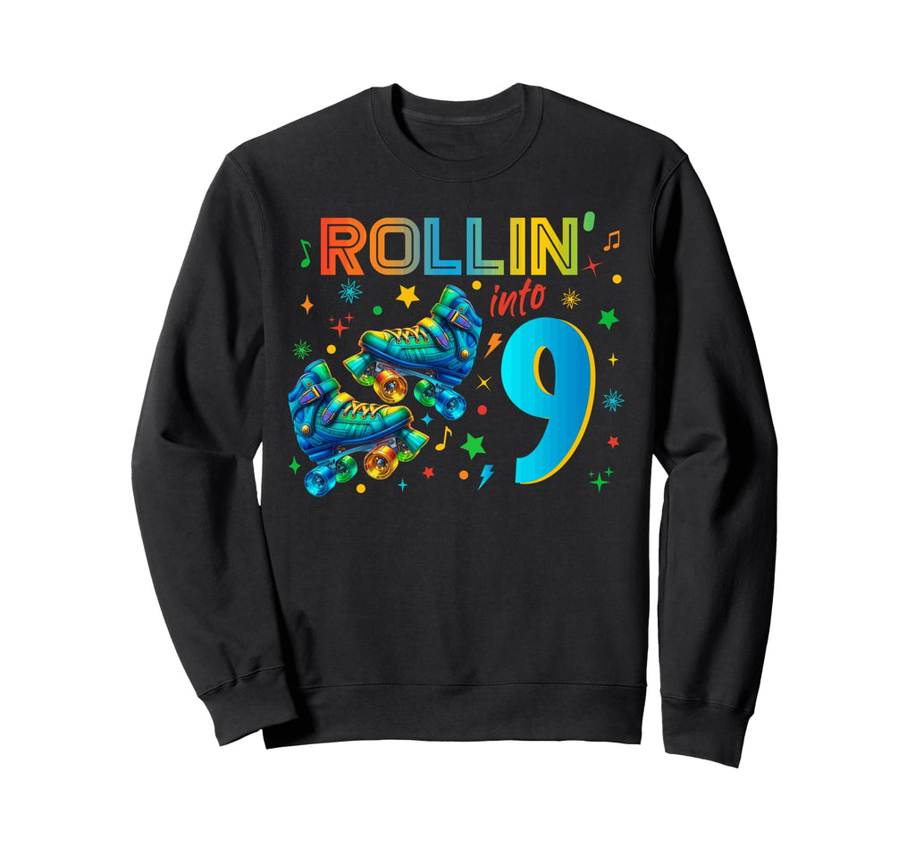 Roller Skates Birthday Skating Sweatshirt - Casual Everyday Wear for Adults - T-Shirt, Sweatshirt, Hoodie