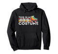 Roller Skates This Is My 80S Costume Hoodie - Aesthetic Graphic for Adults - T-Shirt, Sweatshirt, Hoodie