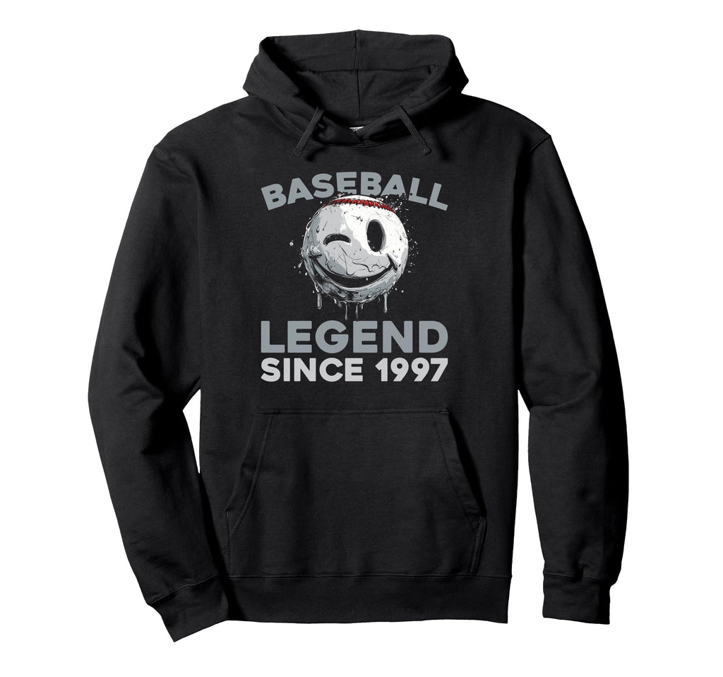 Born 1997 Baseballer Baseball Team Hoodie - Aesthetic Graphic Men Women - T-Shirt, Sweatshirt, Hoodie