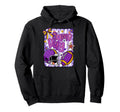 Purple Gold Cheerleader Game Day Hoodie - Fun Novelty Design Unisex - T-Shirt, Sweatshirt, Hoodie