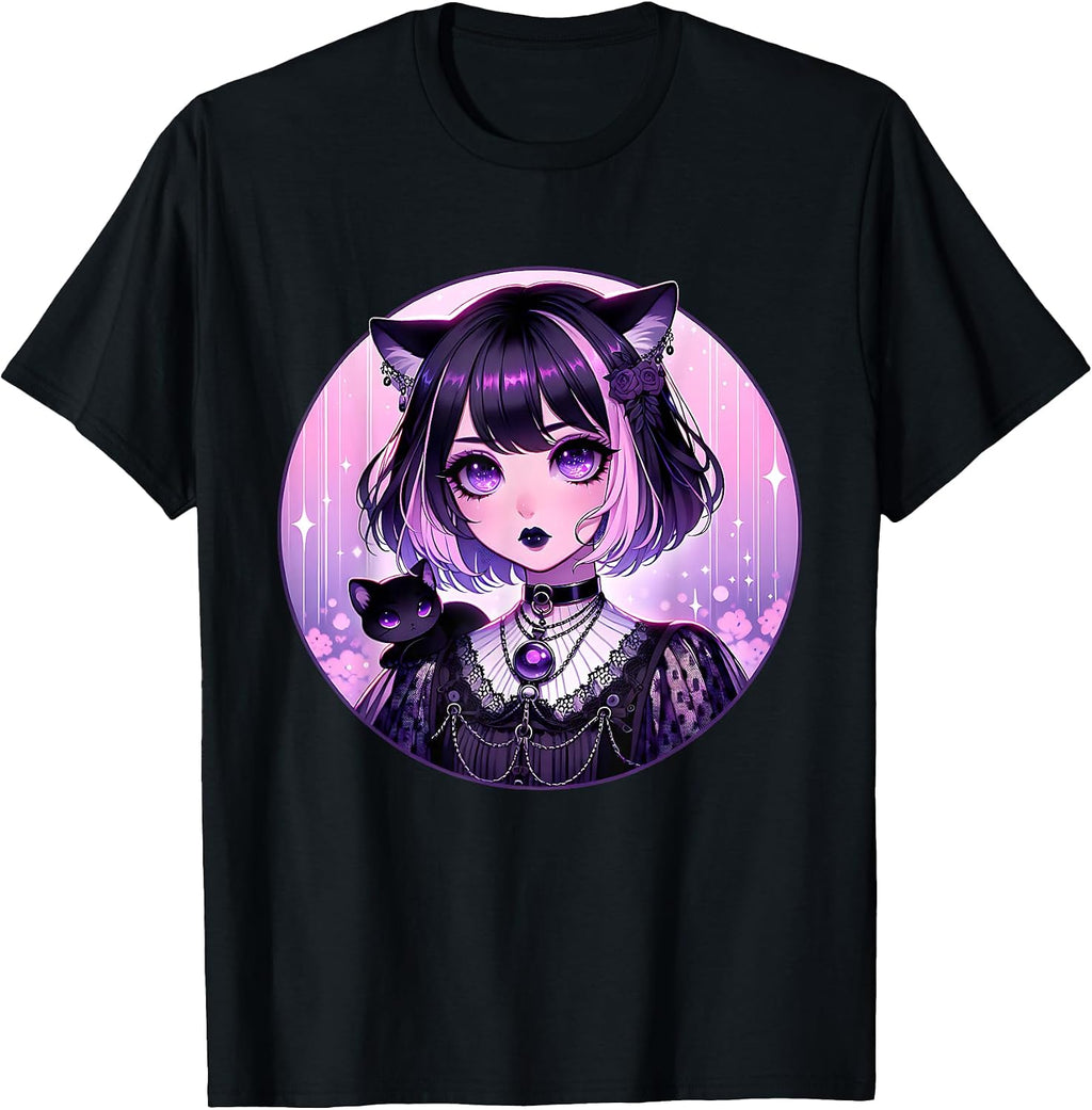 Retro Anime Otaku Manga Gothic Alt Emo Shop - Adult & Kids T-Shirts, Sweatshirts & Hoodies apparel design preview 1