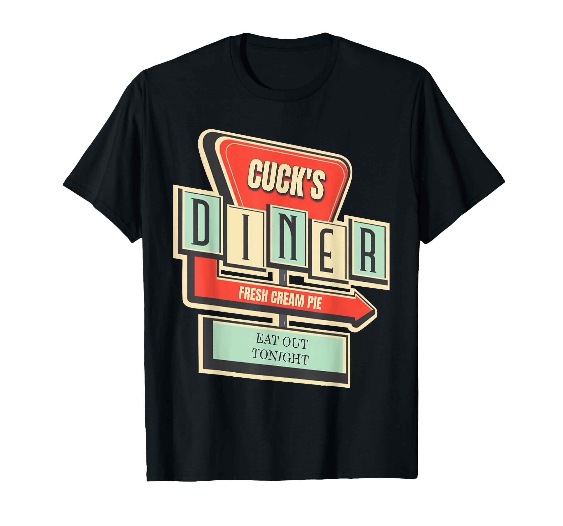 Cucks Diner Funny Cuckold Hotwife Bull Hoodie - Streetwear Style Unisex - T-Shirt, Sweatshirt, Hoodie