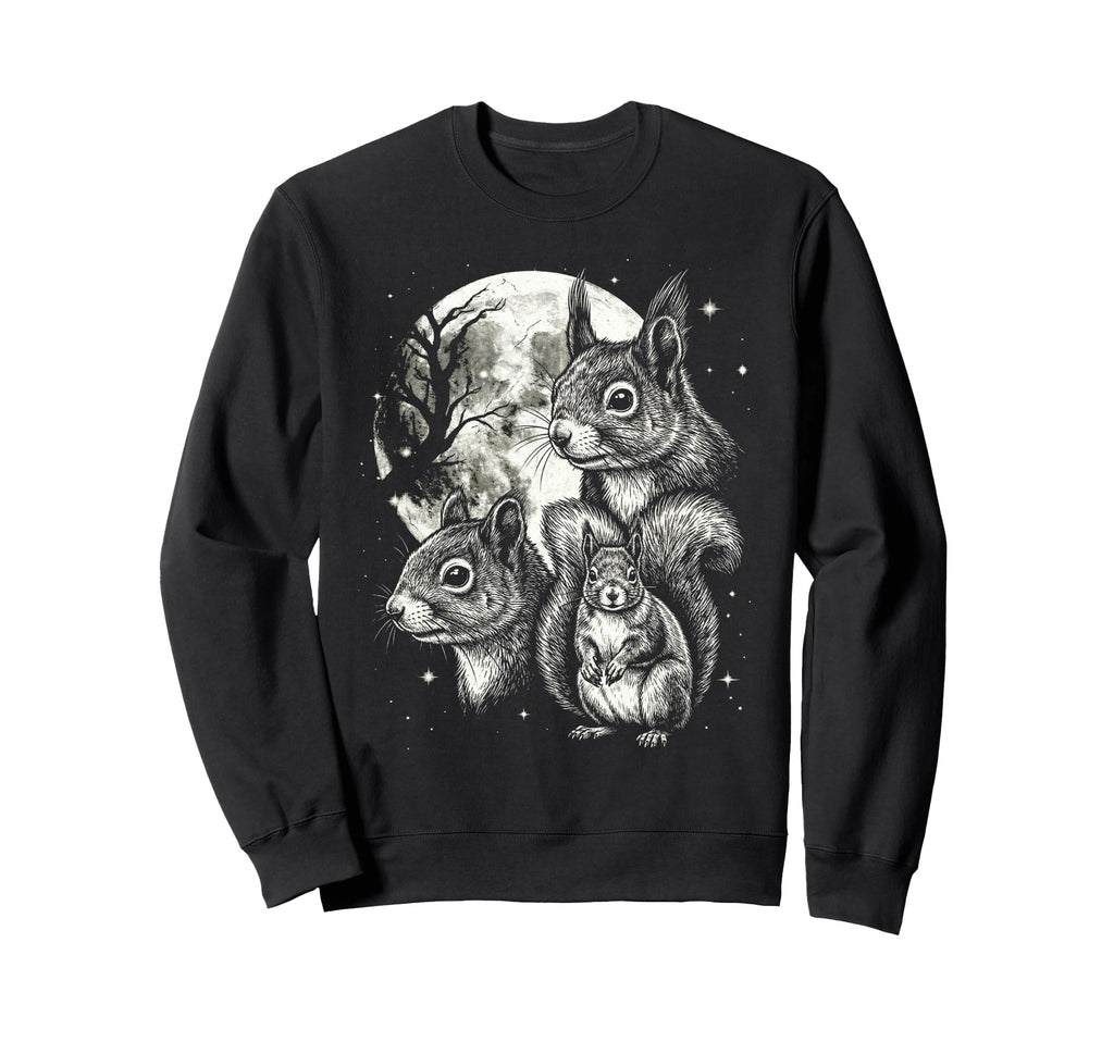 Squirrel 90S Aesthetic Y2K Sweatshirt - Custom Art Print for Adults - T-Shirt, Sweatshirt, Hoodie