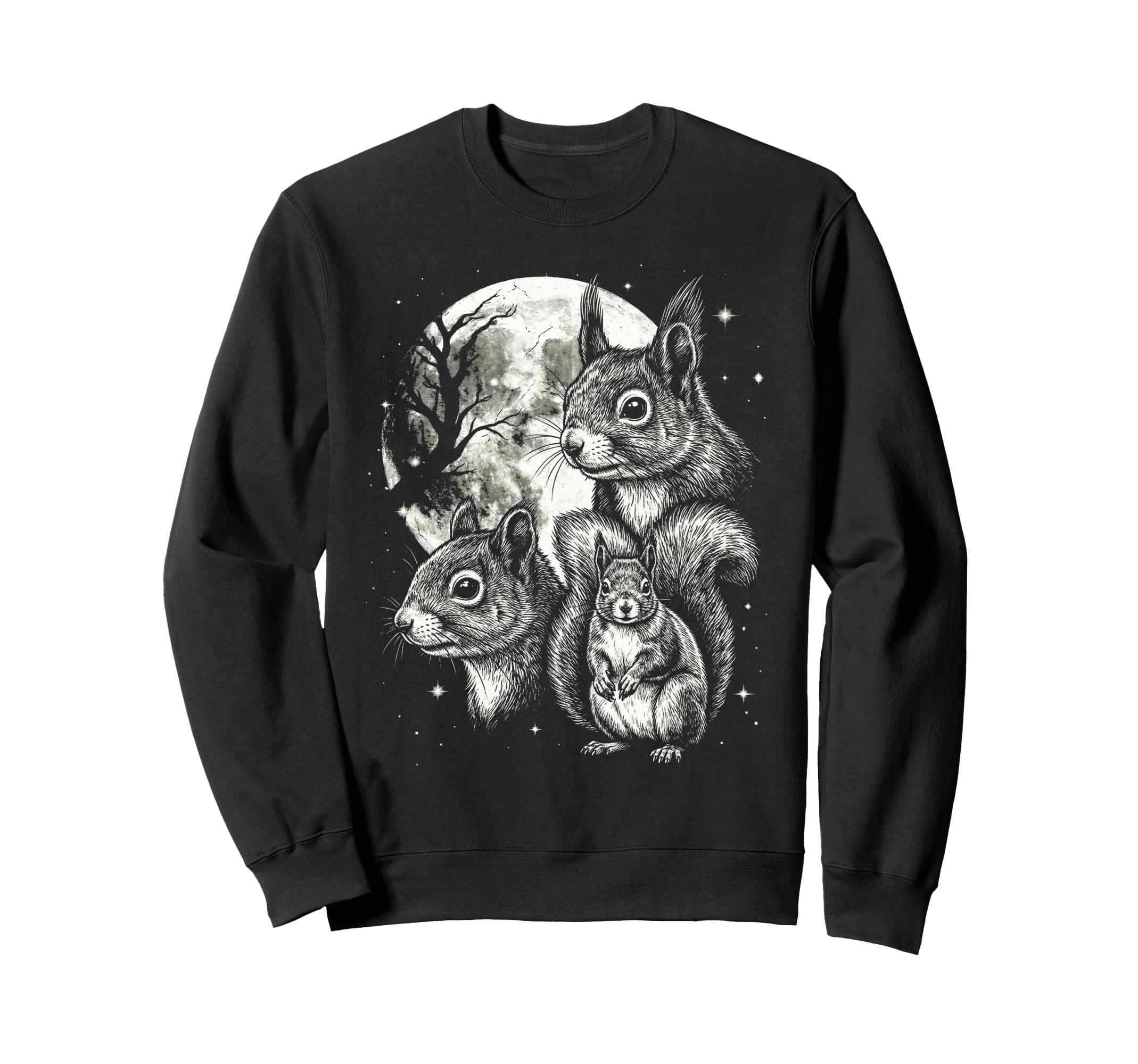 Squirrel 90S Aesthetic Y2K Sweatshirt - Custom Art Print for Adults - T-Shirt, Sweatshirt, Hoodie