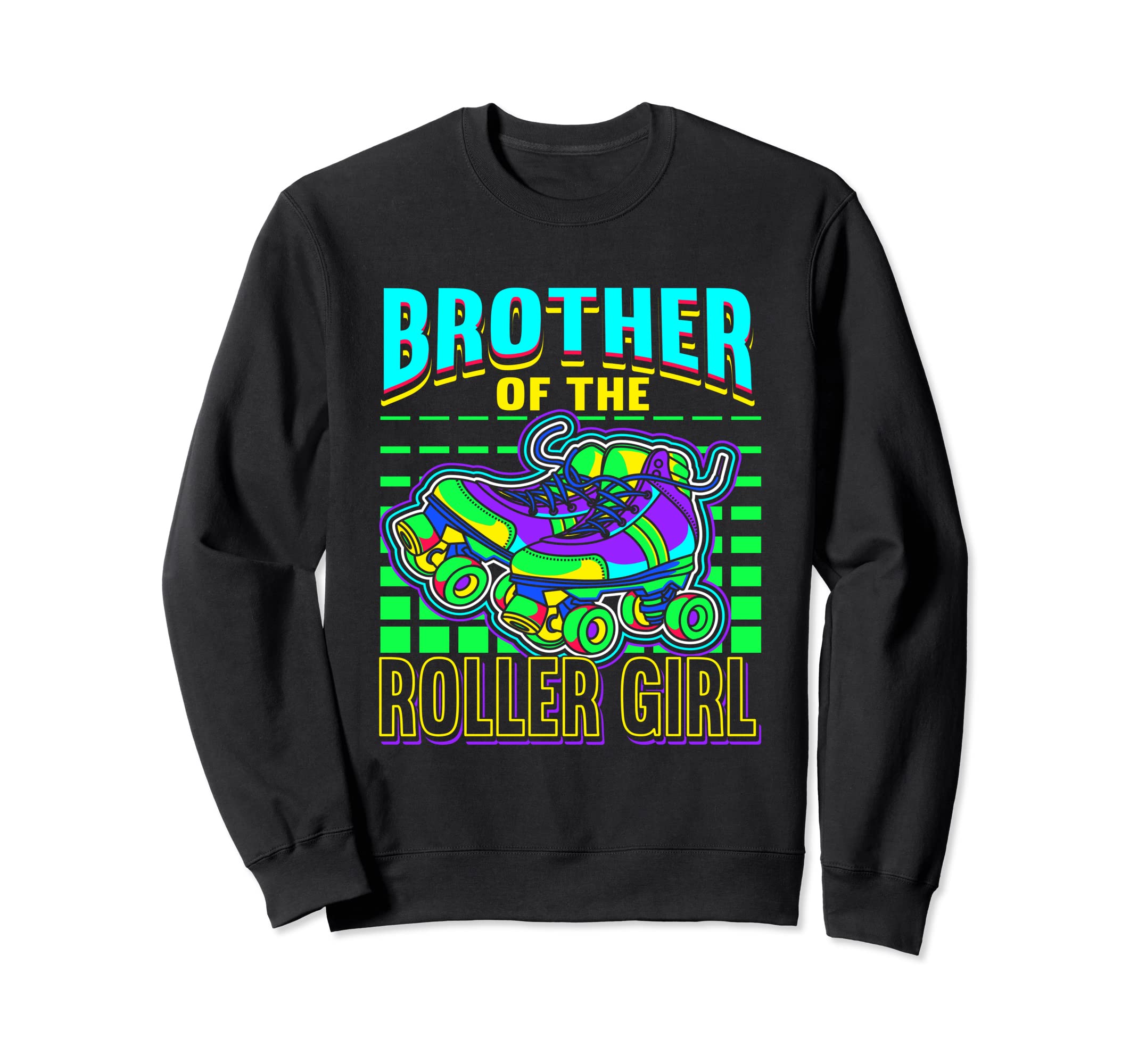 Brother Roller Skates Roller Skating Sweatshirt - Custom Art Print Unisex - T-Shirt, Sweatshirt, Hoodie