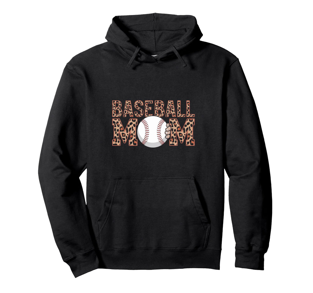 Mom Life Softball Baseball Mom Hoodie - Casual Everyday Wear for Adults - T-Shirt, Sweatshirt, Hoodie