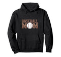 Mom Life Softball Baseball Mom Hoodie - Casual Everyday Wear for Adults - T-Shirt, Sweatshirt, Hoodie