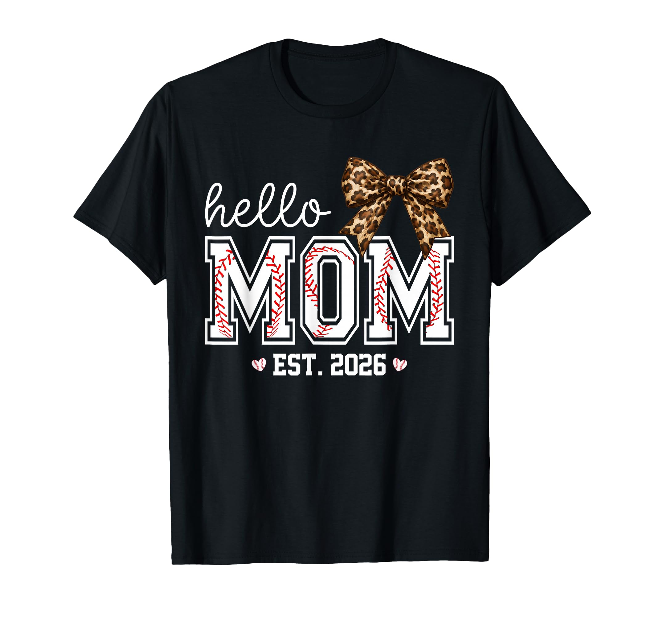 Senior Mom Class 2026 Bow Baseball Player T-Shirt - Unique Graphic Unisex - T-Shirt, Sweatshirt, Hoodie