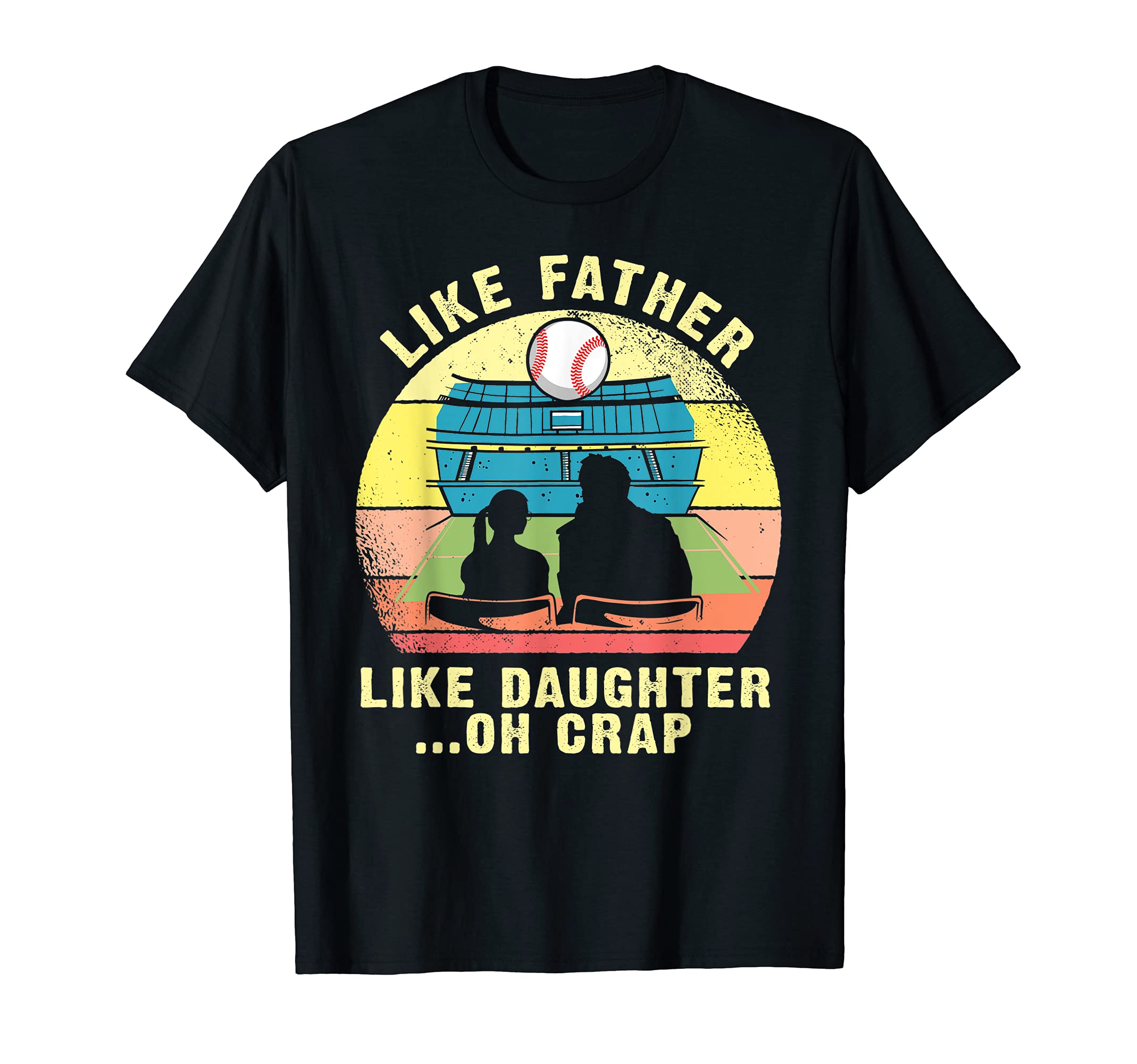 Like Father Like Daughter Oh Crap T-Shirt - Minimalist Print Unisex - T-Shirt, Sweatshirt, Hoodie