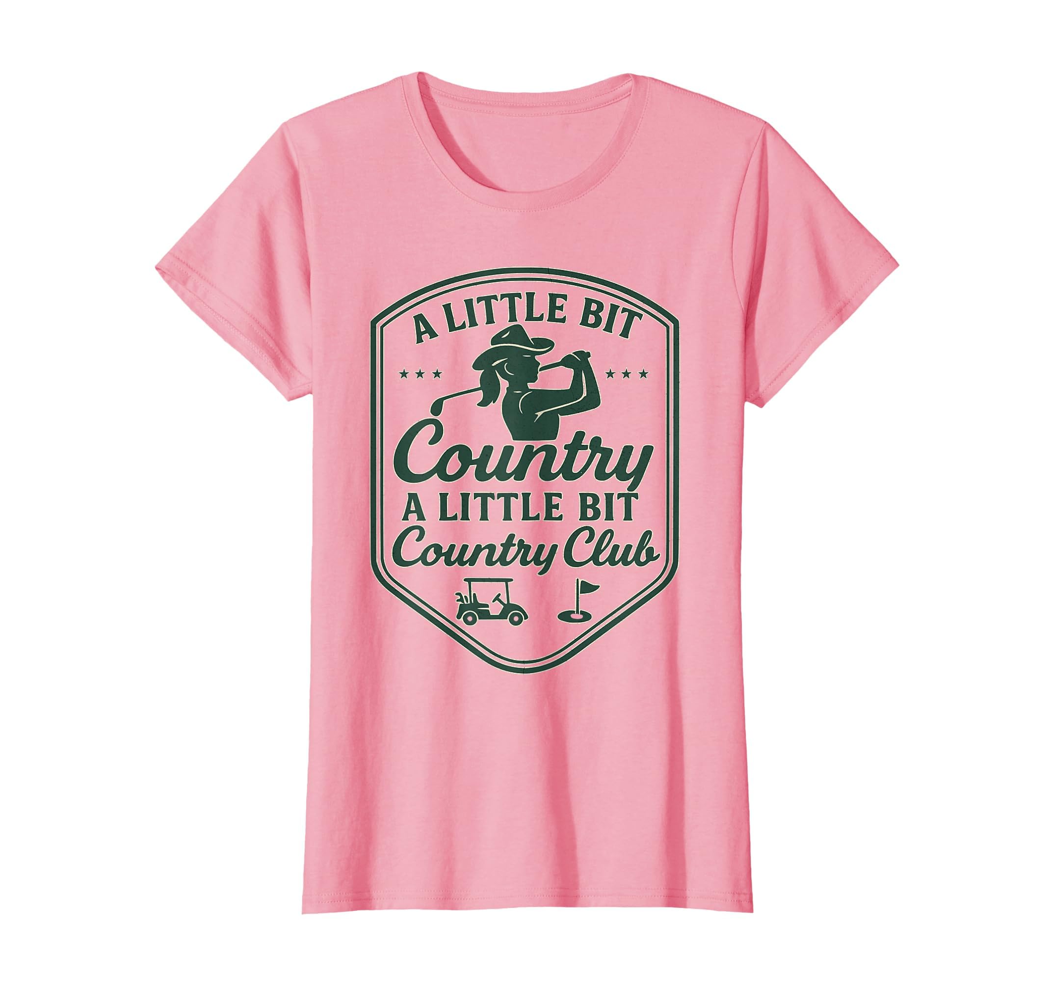 Country Golf Southern Cowgirl Golfing T-Shirt - Unique Graphic Men Women - T-Shirt, Sweatshirt, Hoodie