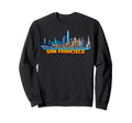 San Francisco 8 Bit Video Arcade Sweatshirt - Casual Everyday Wear Unisex - T-Shirt, Sweatshirt, Hoodie