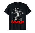 Pickle Savage Skateboard Cowboy Meme T-Shirt - Custom Art Print Unisex - T-Shirt, Sweatshirt, Hoodie