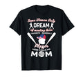 Baseball Mom Favorite Baseball Player T-Shirt - Custom Art Print Men Women - T-Shirt, Sweatshirt, Hoodie