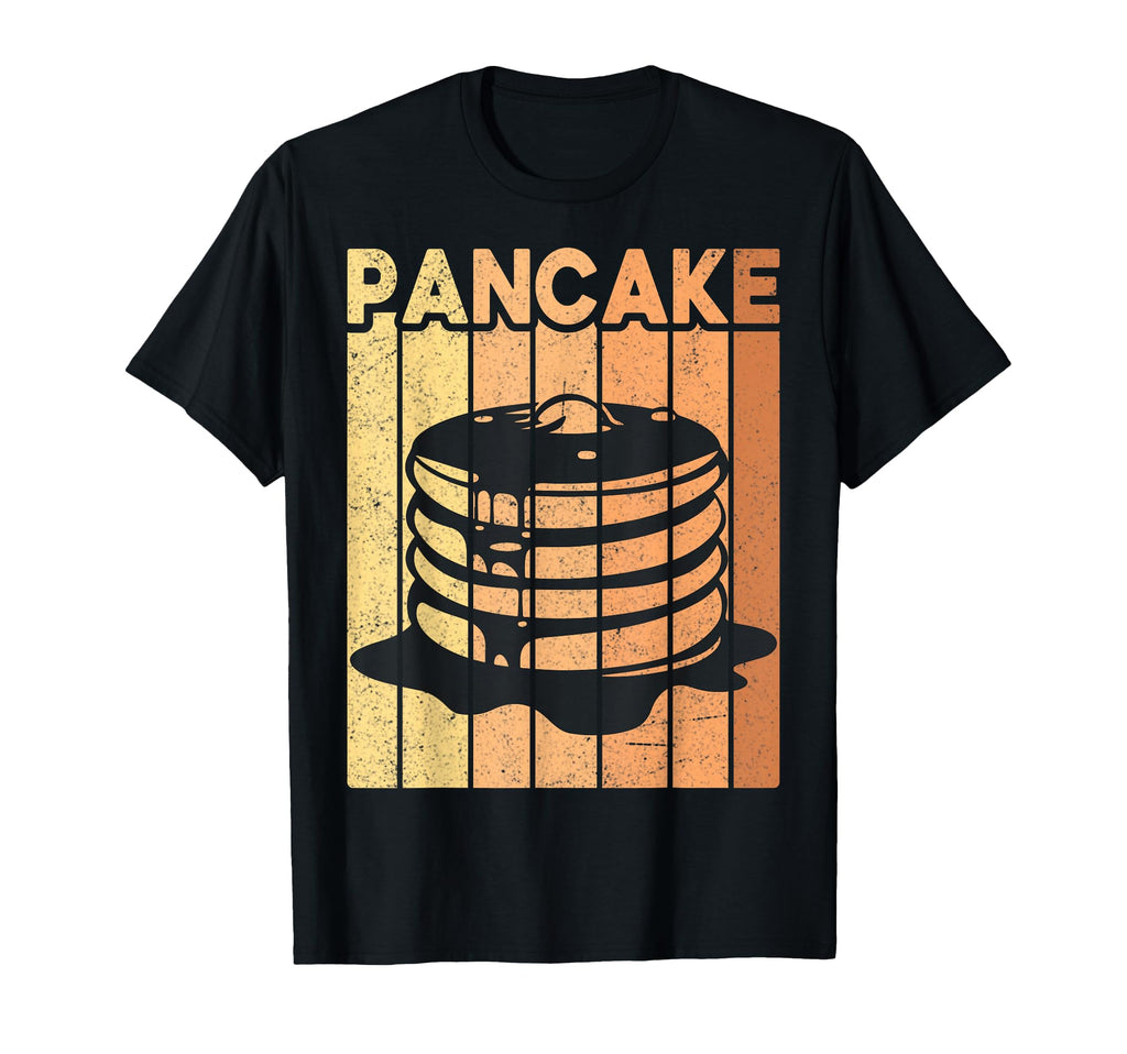 Pancakeretro Pancake Pancake Lover T-Shirt - Minimalist Print Men Women - T-Shirt, Sweatshirt, Hoodie