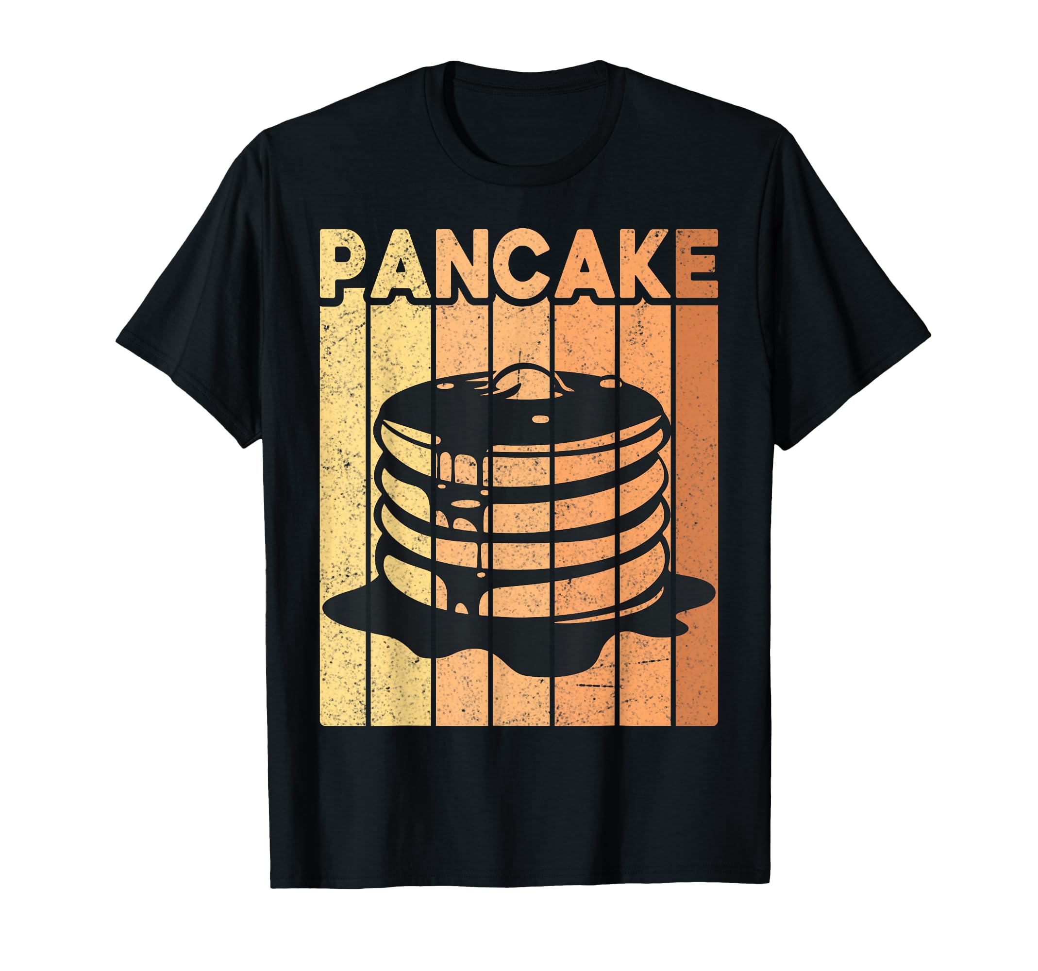 Pancakeretro Pancake Pancake Lover T-Shirt - Minimalist Print Men Women - T-Shirt, Sweatshirt, Hoodie