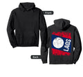 Laos Flag Distressed Laos Hoodie - Unique Graphic Men Women - T-Shirt, Sweatshirt, Hoodie