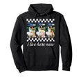 I Live Here Now Funny Goose Baseball Hoodie - Custom Art Print for Adults - T-Shirt, Sweatshirt, Hoodie