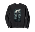 Gothic Cross Grunge Aesthetic Sweatshirt - Casual Everyday Wear Men Women - T-Shirt, Sweatshirt, Hoodie