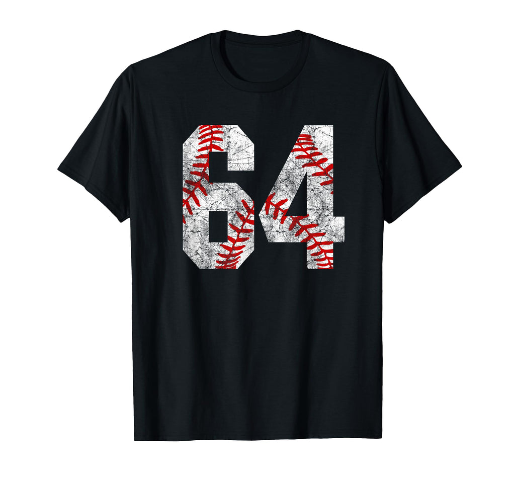 Baseball Mom 64 Jersey Baseball T-Shirt - Fun Novelty Design Unisex - T-Shirt, Sweatshirt, Hoodie
