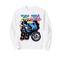 Honda Cbr Sports Bike Neon 90S Sweatshirt - Novelty Apparel for Adults - T-Shirt, Sweatshirt, Hoodie