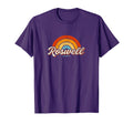 Roswell Georgia Ga Rainbow 70S T-Shirt - Minimalist Print Men Women - T-Shirt, Sweatshirt, Hoodie